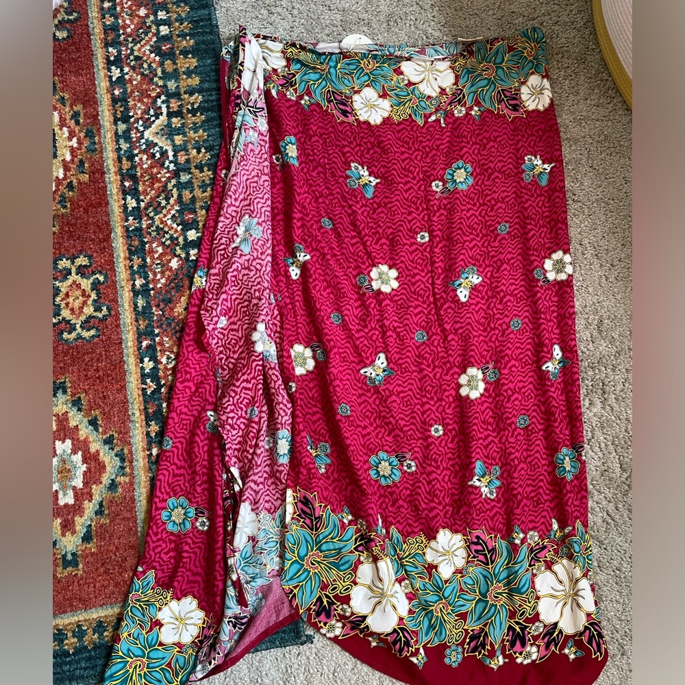 Hawaiian Wrap Skirt